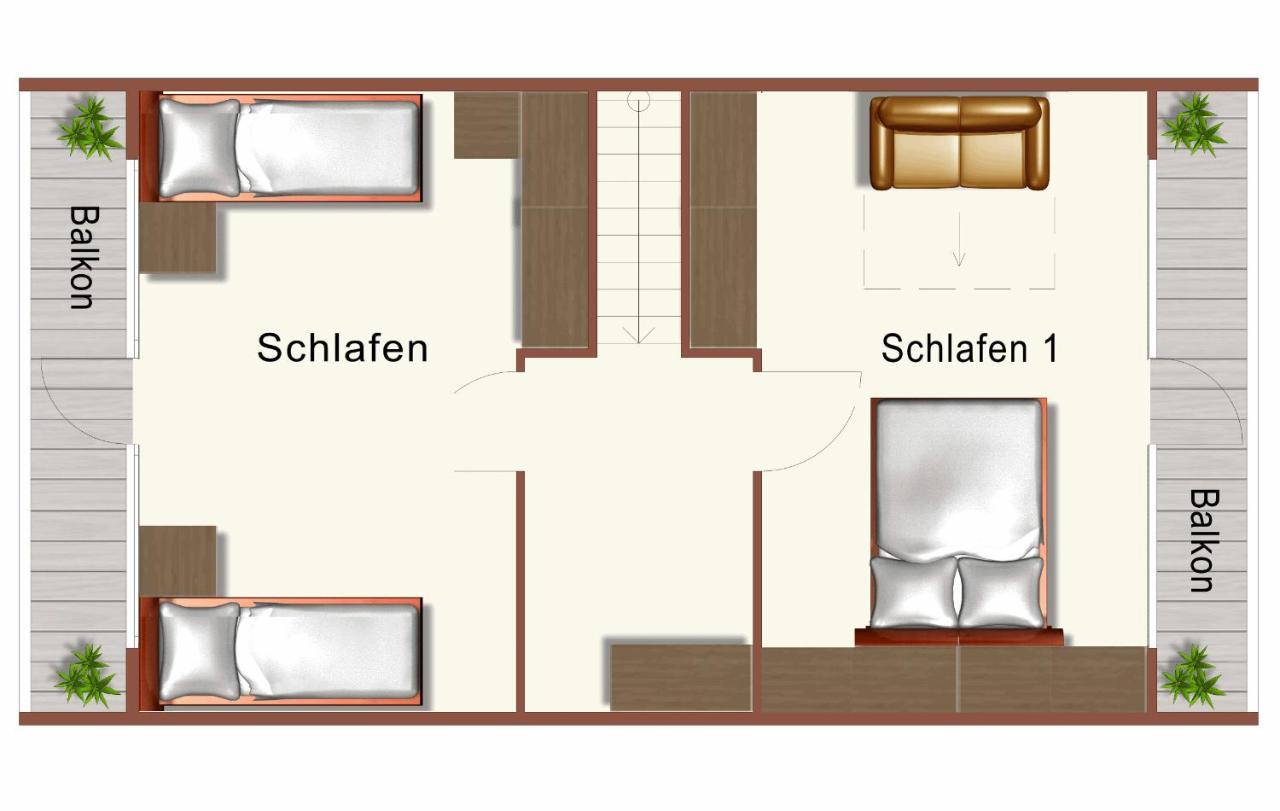 Der Fuchsbau - 3 Separate Blockhaeuser - Ruhige Lage - 50M Bis Zum Wald - Eingezaeunter Garten Villa Bad Sachsa Exteriör bild