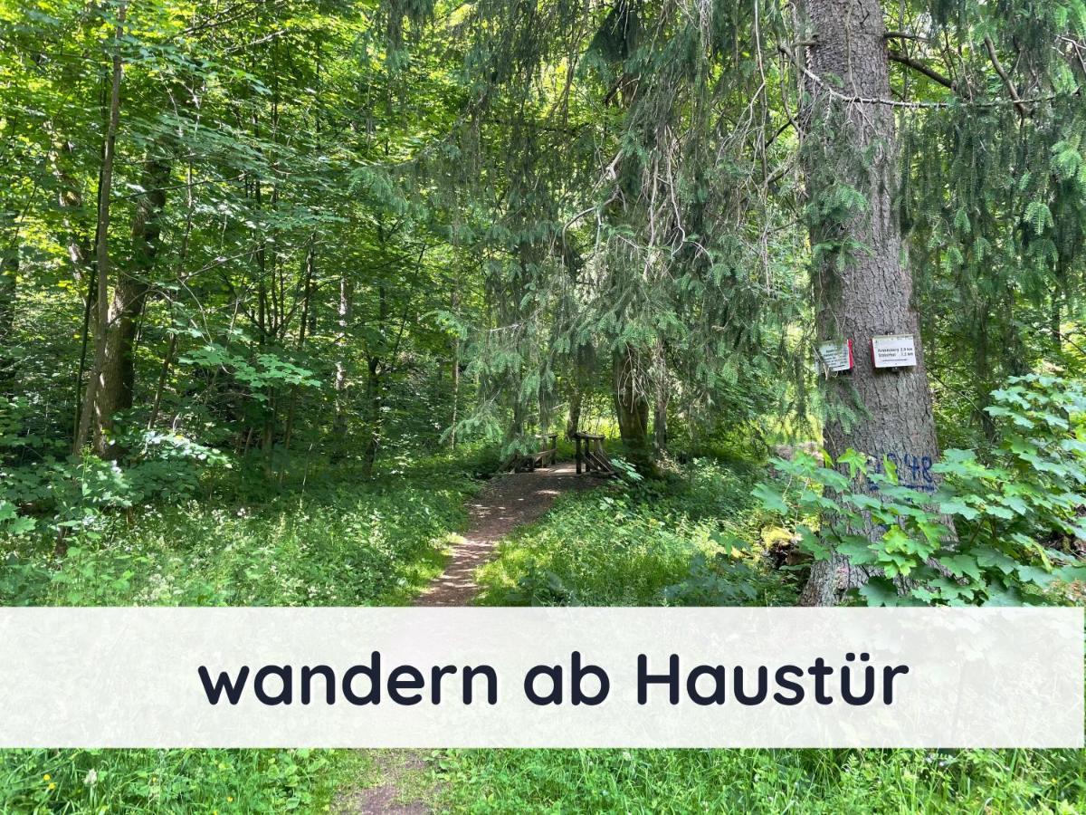 Der Fuchsbau - 3 Separate Blockhaeuser - Ruhige Lage - 50M Bis Zum Wald - Eingezaeunter Garten Villa Bad Sachsa Exteriör bild